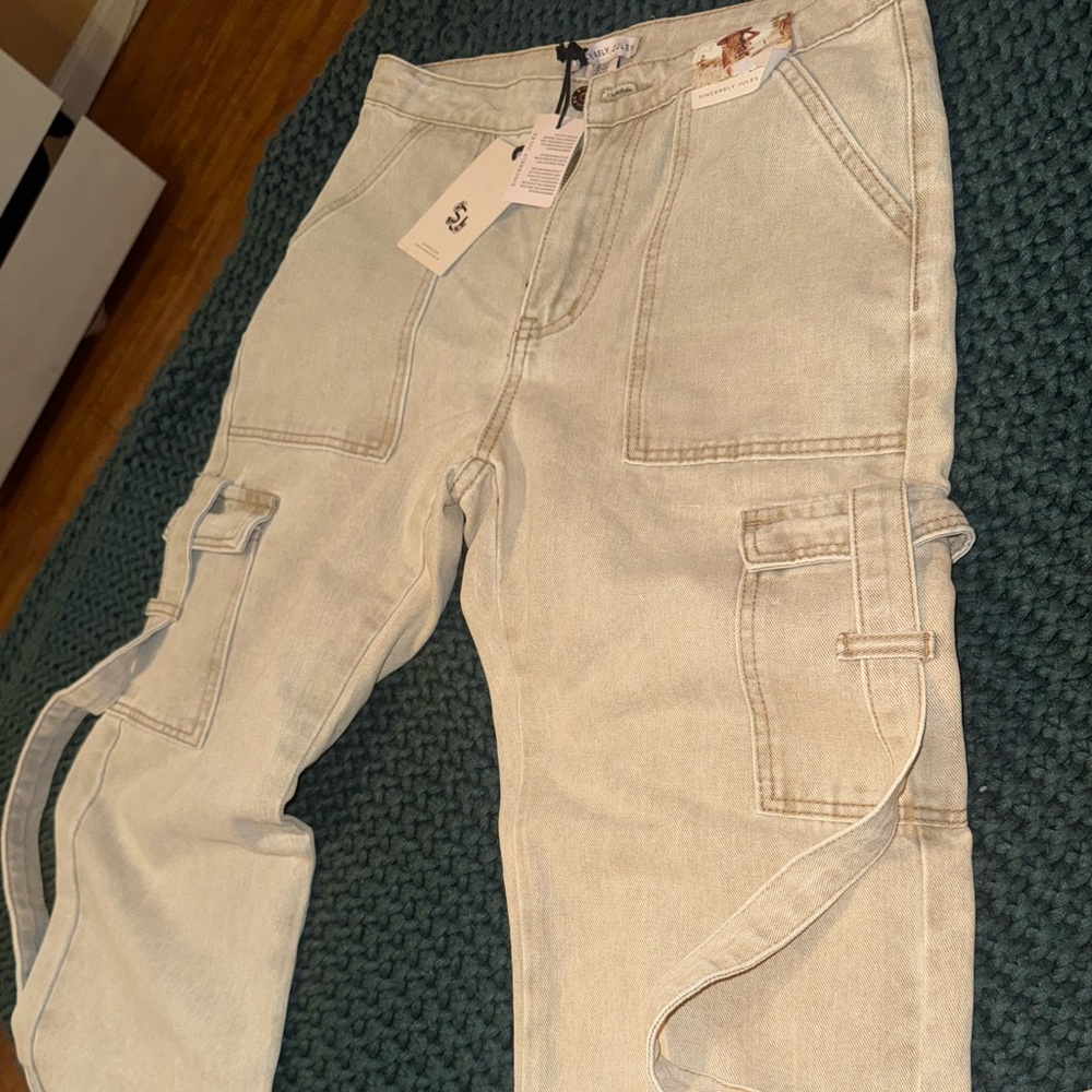 Khaki brown sincerely Jules cargo pants